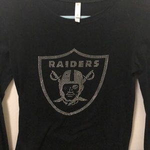 Raiders blingy long sleeve